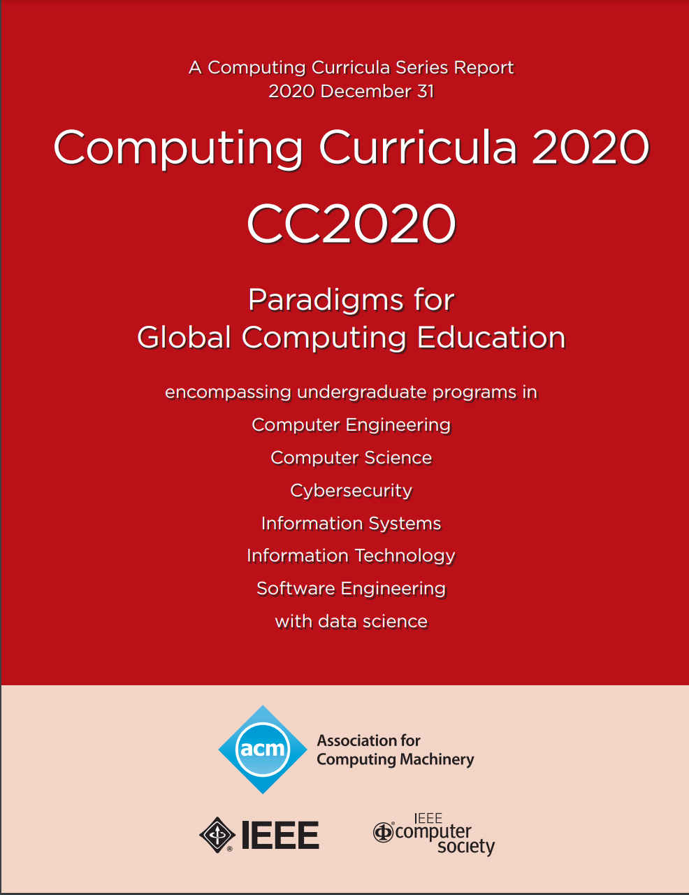 Computing Curricula 2020 book cover